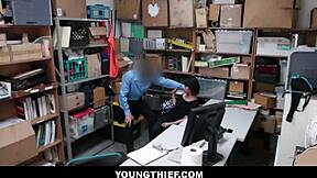 Hey cute brunette teen Penelope Reed you got caught shoplifting so strip down now for pov fuck with monster cock ripping clothes and pounding petite small tits body hard.