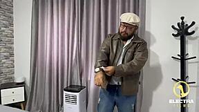 The petite latina with curly hair gave her sugar daddy an intense farewell session. She deepthroated his big cock, rode him cowgirl style, and took a facial cumshot before his flight.