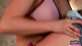 Are my skinny jeans turning you on with this cute petite look