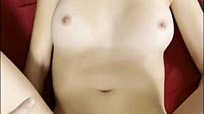 hey, why's this pretty pink pussy getting a tantric massage and rough sex with aria sloane? big tits babe in missionary and muff diving action.