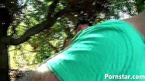 Sex In Nature With Teen 18+ Babe Jessica Jensen And Cumshot Facial