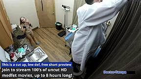 Dr tampa takes ava siren as corporate slave in backstage bdsm with blowjob face fucking spanking humiliation latex gloves and shaved pussy pov