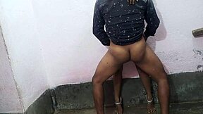 Caught young 18+ college girl with braces sucking huge monster cock and getting deepthroat fucked