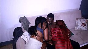 Yann Excited This Morning Fucks Neighbor In Three-Party Game With Wife Discovering Lesbian Side