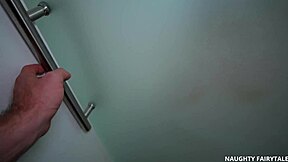 Step-Dad Fills Petite Brunette's Hairy Ass with Cum for New PC in Taboo Doggystyle Encounter