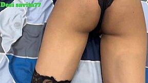 Real Indian stepsister and stepbrother dive into erotic hard sex with doggystyle and pussy licking in dirty Hindi audio.