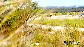 the swamp gets me horny so briseida myers strips for nudism and quickie fucking