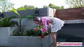 Intriguing Sweetness Overload with 18-Year-Old Cute Girl at ClubSweethearts Event