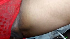 Oh man, I accidentally creampied my horny stepsis while rubbing her wet pussy kinky style.