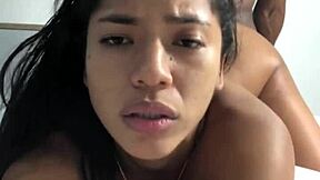 Cute influencer model gets her ass licked and pussy gaped by BBC in homemade rough fuck session with Nysdel.