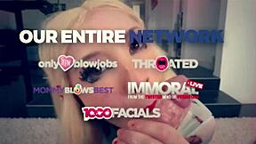 my hot petite stepsister jumps from shower to suck dick with deepthroat and handjob!