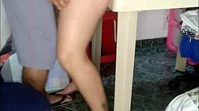 The brother discovered his Colombian sister's XXX photos and then passionately fucked her in a homemade interracial group session.