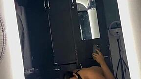 My Neighbor Saw the Video and Wanted to Join for Some Fun in Front of the Mirror