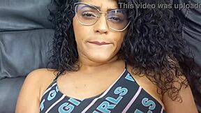 Brazilian Babe Crying On Dick Complete In Sheer With Wet Pussy Licking!