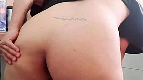 I started with my first sensual moves as a petite latina milf masturbating in homemade video