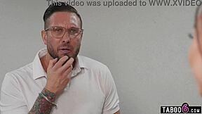 Korean student kimmy kimm gets fucked by teacher in classroom after he catches her masturbating.