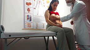 Brazilian Latina Patient Gets Fingered In Asshole And Fucked By Kinky Gynecologist In Hospital