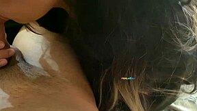 she's just 18 and gets sad cheating on her boyfriend but enjoys it so much i fill her with cum in the motel