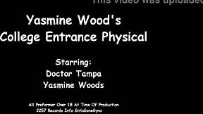 tampa university entrance physical features latina yasmine wood in close-up fingering