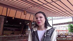 Oh man, I Tata Lilashi uh got fucked by German scout with my hairy fotze as teen 18+