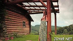 Honey Babe Fingers Wet Pussy With Dildo In Kinky Solo Act Full Movie! Small Tits Teen 18+ Masturbates Nude To Orgasm.