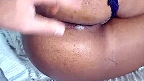 My stepdaughter's big ass spreads wide for intense anal fucking. Gaping hole reveals her teen prostitute skills in sex.