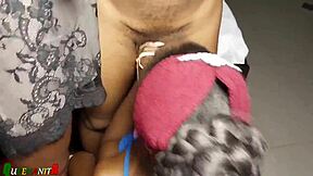 Handle us harder! Two ebony stepsisters taste big cock threesome outdoors for first time