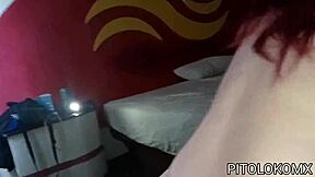 Amateur Petite Latina Redhead College Babe Bent Over For Cowgirl Riding Creampie And Cum In Mouth