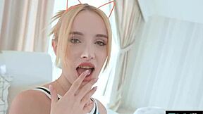 Busty Spinner's Guts Destroyed by Massive Cock Matching Her Head Size