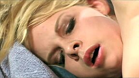 Anikka Larue sucks black monster cock bent over in doggystyle with facial cumshot