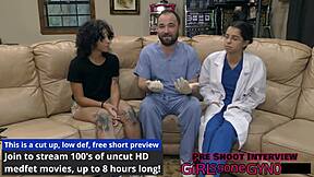 Perverted Podiatrist Tickles Nicole Luva's Feet In Blindfolded Fetish Scene!