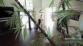 housewarming party gets lively with old friends sharing familiar greetings and private chats