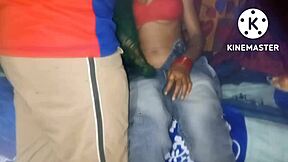 village couple enjoys romantic moments and intimate encounters in a passionate session.