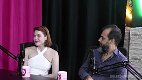 Compilados da Reh Queen e Kstro no Bora Cast com Bruna Carlos - Parte 1 on Sheer Red