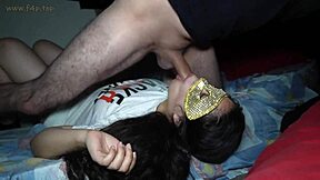 Teacher Drills Latina Teen Deepthroat with Cum in Mouth