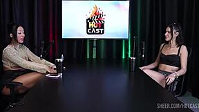 melhores momentos da debora andrade com vitoria beatriz no hot cast - parte 1 watch on sheer red