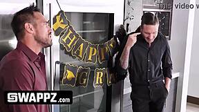 Stepdaughters Offer Blowjob and Group Fuck to Seduce Father for European Trip