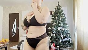 Sexy black lingerie on this blonde teen, fingering her ass 😈🔥