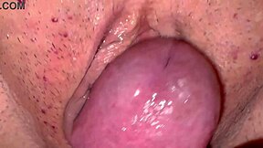 Look at this amateur pink pussy, all shaved and wet, just 195 days after she lost her virginity to sex.