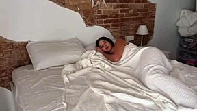 Brunette Step Sister Rides Big Cock in Cowgirl Until Creampie on Sick Day