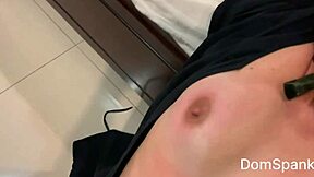 Oh wow, this petite French girlfriend gets her mouth fucked, spanked on boobs and pussy, and she's begging for more in the full premium video.