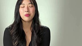 korean teen pornstar elle lee masturbated solo fingering her perfect ass