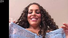 I love Victoria Valentino's sexy big DD tits as a milf cougar giving huge cock POV blowjob with cum facial.