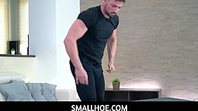 Smallhoe Spoiled Teen 18+ Takes Stepdads Cock in Petite Assfucking