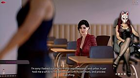 Ms Denvers Ep 63 - Passion In The College With Big Tits Milf Mother In Law And Young Student In Outdoor Public Cosplay Game