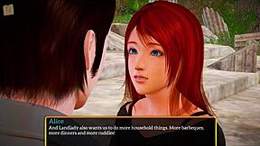 How does my new family game unfold with homemade redhead teen big ass and small tits action?