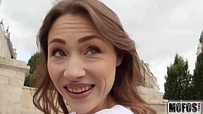 Tourist tapes raw anal exploits with glamour teen Macy in hardcore hidden video!