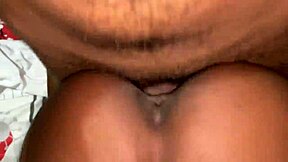 brunette couple does hardcore interracial sex with blowjob doggystyle missionary in lingerie stockings