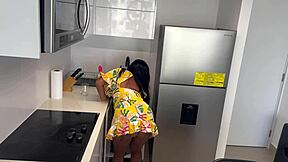 busty stepmom leyne rodriguez and stepson shared bed and have sex