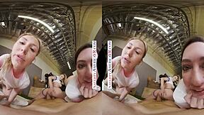 Can sexy babes Kyler Quinn and Paige Owens really tag team that gym stud?